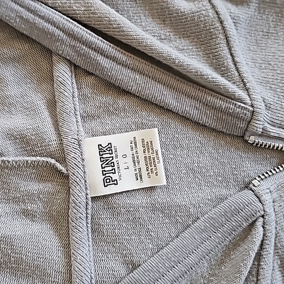 STUNNING VS PINK SOFT KNIT P LOGO HOODIE - Picture 3 of 7